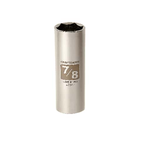 Craftsman 7/8 in. SAE 6 Point Deep Socket, 1/2 in. Drive