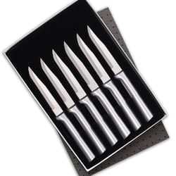 Rada Cutlery 4 in. L Stainless Steel Steak Knife Set 6 pc