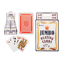 Diamond Visions Jumbo Playing Card Paper/Plastic 54 pc