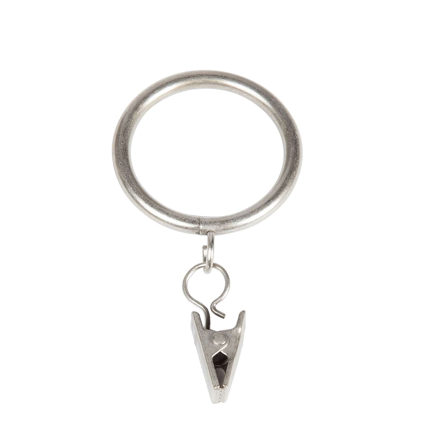 Kenney Satin Nickel Silver Clip Ring - Ace Hardware