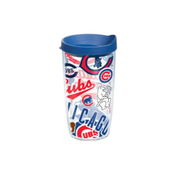 Tervis MLB 16 oz Chicago Cubs Multicolored BPA Free Tumbler with Lid