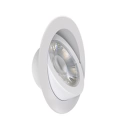 Feit White 5 in. W Aluminum LED Canless Recessed Downlight 11 W