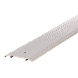 M-D BUILDING PRODUCTS 0.5 in. H X 5 in. W X 36 in. L Aluminum Flat Top Threshold Silver