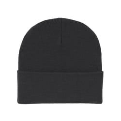 Dickies Cuffed Knit Beanie Dark Charcoal Gray One Size Fits Most