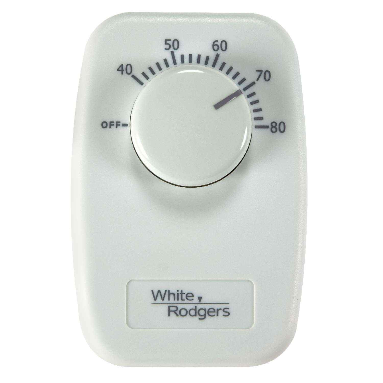 White Rodgers Heating Dial Line Voltage Thermostat - Ace Hardware