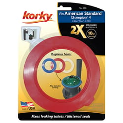 Korky Flush Valve Seal 0.3 in. Red Rubber For American Standard