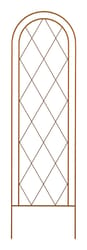 Panacea 84 in. H Brown Steel Trellis