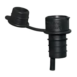 Harold Import Black Plastic Bottle Stopper