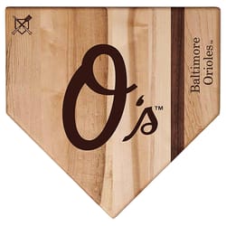 Baseball BBQ 12 in. L X 12 in. W X 0.8 in. Maple MLB Baltimore Orioles Cutting Board