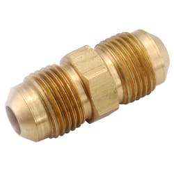 Anderson Metals 1/4 in. Male Flare in. X 1/4 in. D Male Flare Brass Union