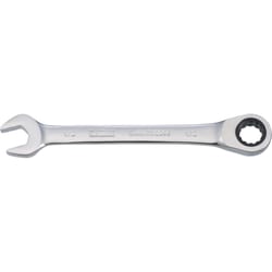 DeWalt 1/2 in. X 1/2 in. SAE Ratcheting Combination Wrench 6-5/32 in. L 1 pc