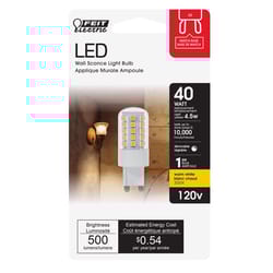 Feit T4 Bi-Pin LED Bulb Warm White 40 Watt Equivalence 1 pk