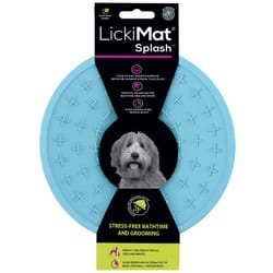 LickiMat Splash Turquoise Rubber Slow Feeder For Dogs