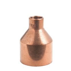 NIBCO 1-1/2 in. Sweat X 1/2 in. D Sweat Copper Coupling with Stop 1 pk