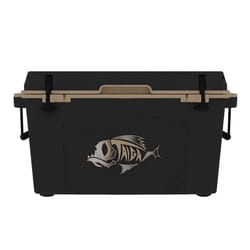 Taiga Coolers Black/Tan 55 qt Cooler