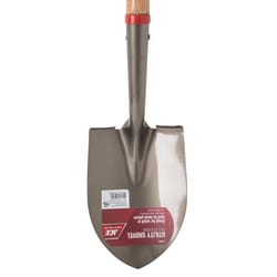 ACE Little Pal 27 in. Steel Round Utility Shovel Wood Handle