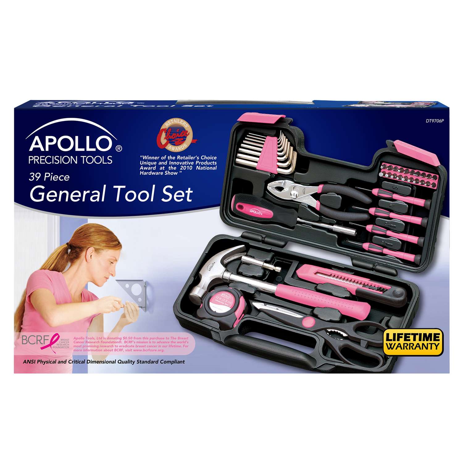 Apollo Tools Household Tool Kit 53 pc - Ace Hardware