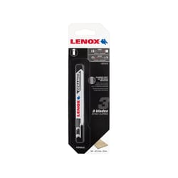 Lenox 3-1/2 in. Carbide Grit U-Shank Jig Saw Blade 3 pk