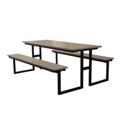 Durogreen Plastic Sand 72 in. Rectangle Picnic Table