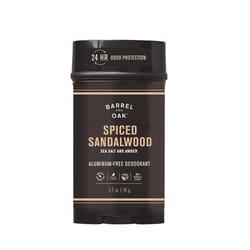 Barrel & Oak Spiced Sandalwood Deodorant 2.7 oz 1 pk