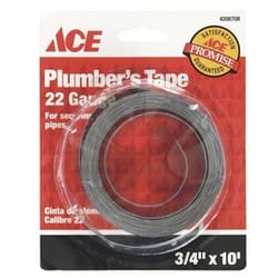 Ace 10 ft. Galvanized Galvanized Steel Hanger Strap