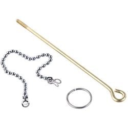 PlumbCraft Toilet Tank Ball Guide Chrome Metal For American Standard