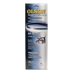 Olson 44.78 in. L X 0.5 in. W Carbon Steel Band Saw Blade 18 TPI Regular teeth 1 pk