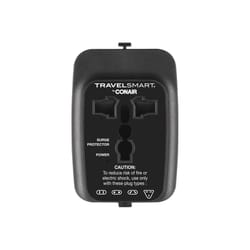 Travel Smart Type A/B For Continental Europe Adapter Plug w/USB Port