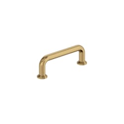 Amerock Contemporary Cabinet Pull 3 in. Champagne Bronze Gold 6 pk