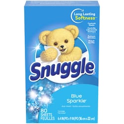 Snuggle Blue Sparkle Fresh Scent Fabric Softener Sheets 1 pk