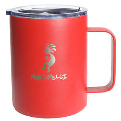 Aquapelli 12 oz Pompeian Red BPA Free Solid Vacuum Insulated Mug