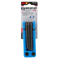 Performance Tool Metric Fold-Up Hex Key Set 17 pc