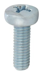 HILLMAN M4-0.7 Ga. X 12 in. L Phillips Pan Head Zinc-Plated Steel Metric Machine Screws 100 pk
