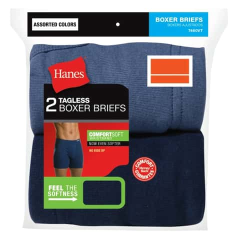 Hanes Mens Ultimate® ComfortSoft® Briefs 7-Pack - Apparel Direct