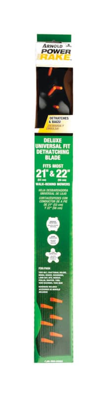 Arnold PowerRake 21 in. Dethatching Mower Blade For Walk Behind Mowers 1 pk Mfr 490 100 0083 Ace Hardware