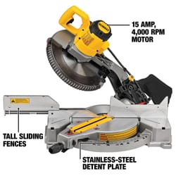 DeWalt 120 V 15 amps 12 in. Corded Compound Miter Saw Tool Only