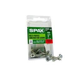 SPAX Multi-Material No. 10 Label X 1 in. L Unidrive Flat Head Serrated Construction Screws