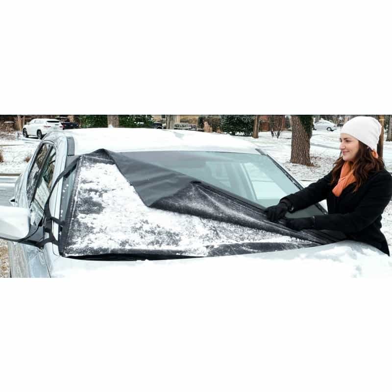 FrostGuard Black Windshield Cover 1 pk Ace Hardware