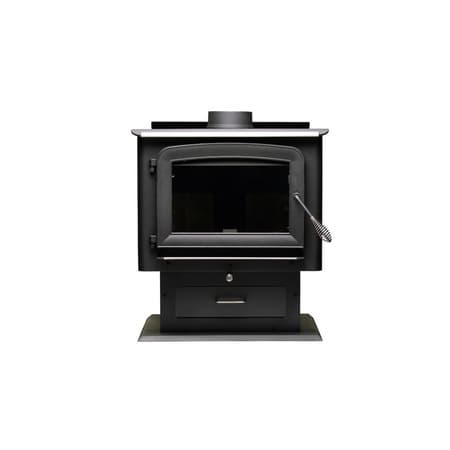 US Stove Ashley Hearth EPA Certified 2500 sq ft Pedestal Wood Burning Stove  - Ace Hardware