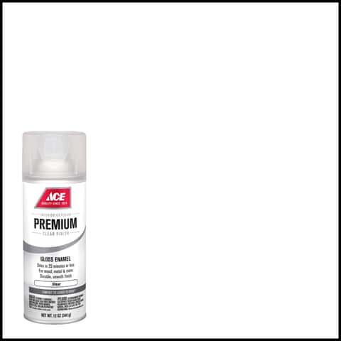 Ace Premium Gloss Clear Paint + Primer Enamel Spray 12 oz - Ace Hardware