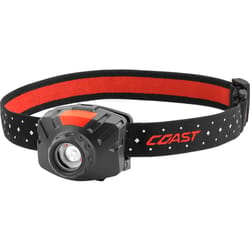 Coast FL60 415 lm Black LED Head Lamp AAA Battery