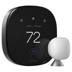 Ecobee Premium Built In WiFi Heating and Cooling Touch Screen Smart-Enabled Thermostat