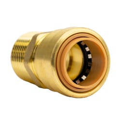 QuickFitting Push to Connect 3/4 in. PF in. Brass Adapter