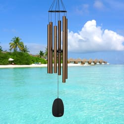 Woodstock Chimes Bronze Aluminum 44 in. Wind Chime