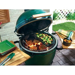 Big Green Egg Large Half Moon Perforated Grid 8.25 in. W