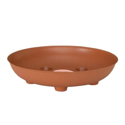 Curtis Wagner Plastics 1.5 in. H X 6 in. D Plastic Plant Saucer Terracotta