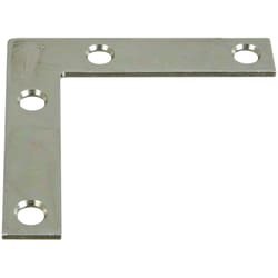 National Hardware 2.50 in. H X 1/2 in. W X 0.07 in. D Steel Flat Corner Brace