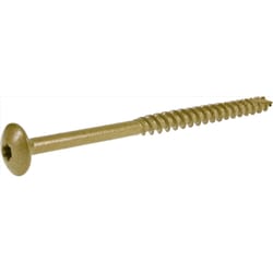 HILLMAN Power Pro 5/16 in. X 6 in. L Star Steel Lag Screw 1 pk