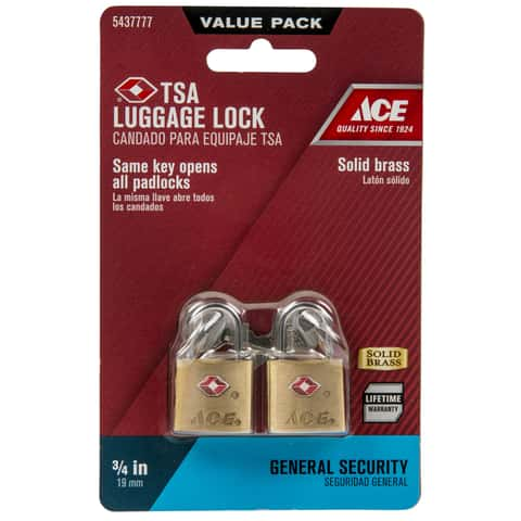 Ace hardware store luggage locks