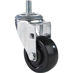 The Fairbanks Company 4 in. D Swivel Hard Rubber Caster 300 lb 1 pk